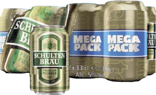 Schultenbrau set van 12 blikjes á 0,33 liter